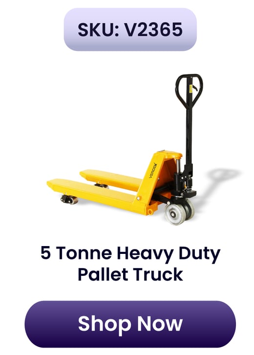 V2365- 5 Tonne Heavy Duty Pallet Truck - Special Ends Soon! 